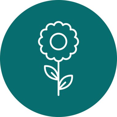 colorful art illustration of Flower with Petals