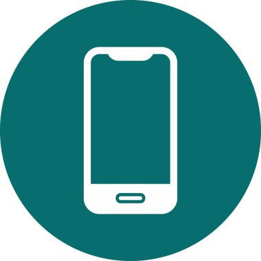 akıllı telefon simgesi vektör illüstrasyonu