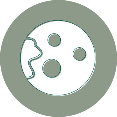 Gezegen simge vektör çizim