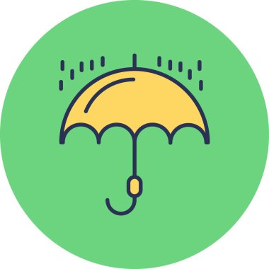 Umbrella icon modern vector illustration