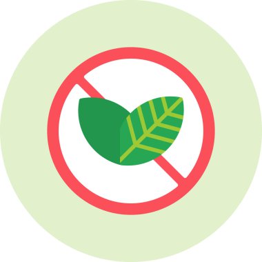 Bir ağaç simgesinin vektör illüstrasyonu