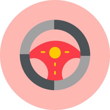 Direksiyon modern simgesi, vektör illüstrasyonu 