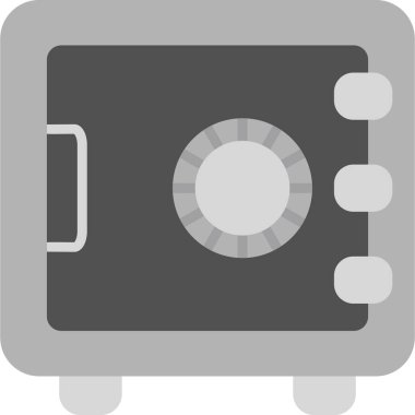 Banka. Web simgesi basit illüstrasyon