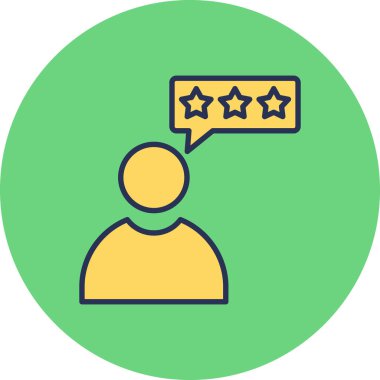 simple icon for web page, Customer Review Rating 