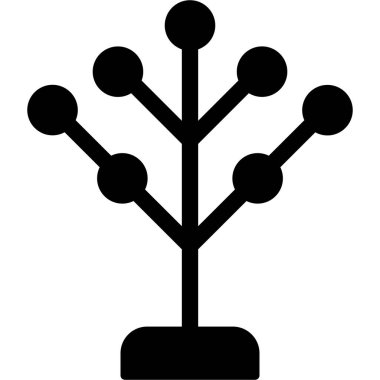 Filogenetik modern simge, vektör illüstrasyonu