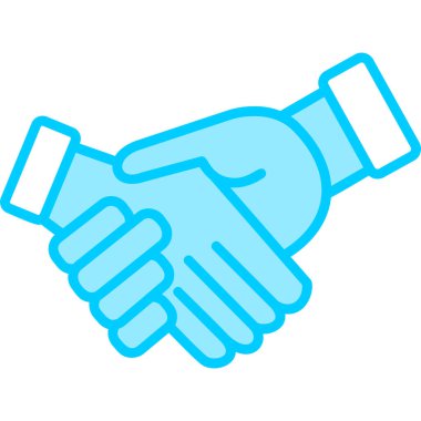 El sıkışma simgesi web basit illüstrasyon