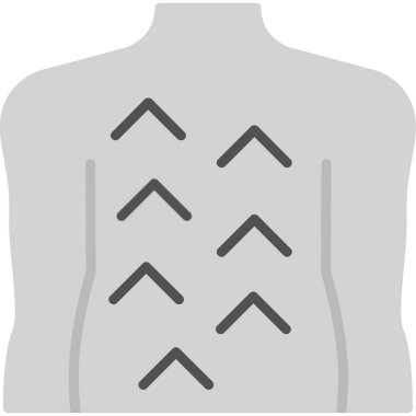 Sülük Terapisi Web simgesi basit illüstrasyon