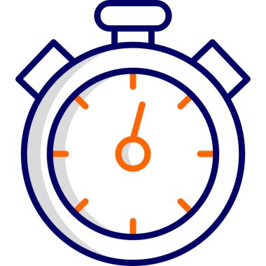 Kronometre Web simgesi basit tasarım