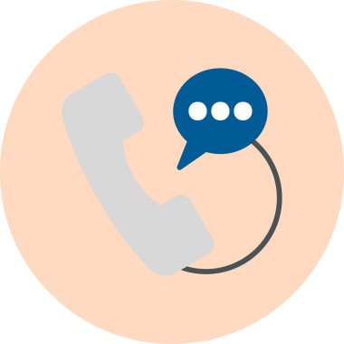 Yardım hattı, çağrı merkezi simgesi, vektör illüstrasyonu