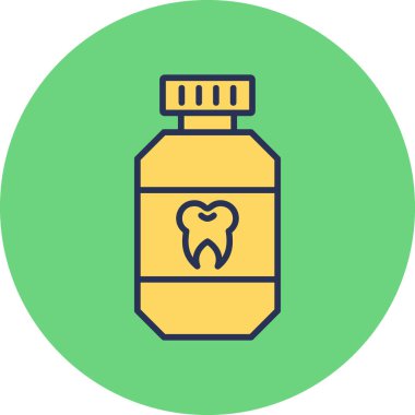 Modern sağlık simgesinin vektör illüstrasyonu