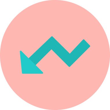 ok simgesi vektör illüstrasyonu