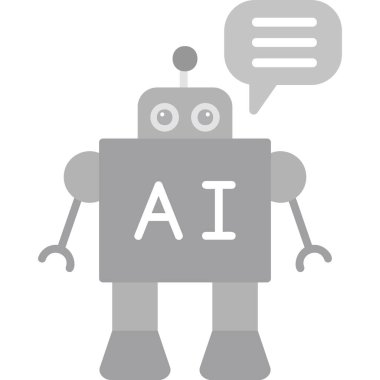 Konuş. Web simgesi basit illüstrasyon