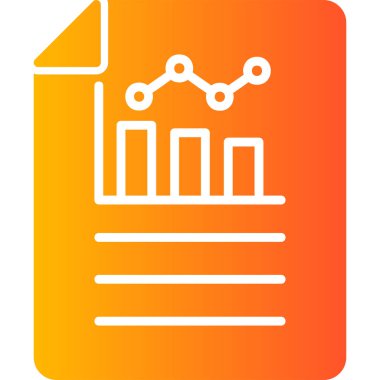 Bar Chart. web icon simple design