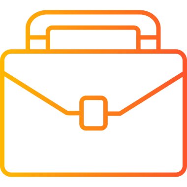 Portföy. Web simgesi basit illüstrasyon