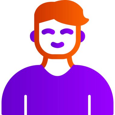 Lider web simgesi basit illüstrasyon