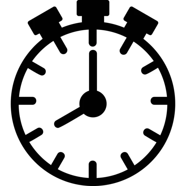 Icône Web Temps Limité Illustration Simple — Image vectorielle