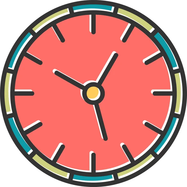 Horloge Illustration Numérique Appareil Smartphone — Image vectorielle