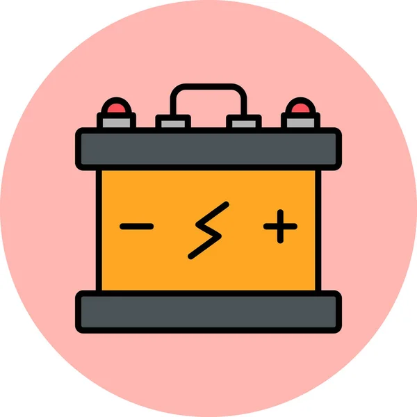 Car Power Charging Charging Icon — Stock Vector