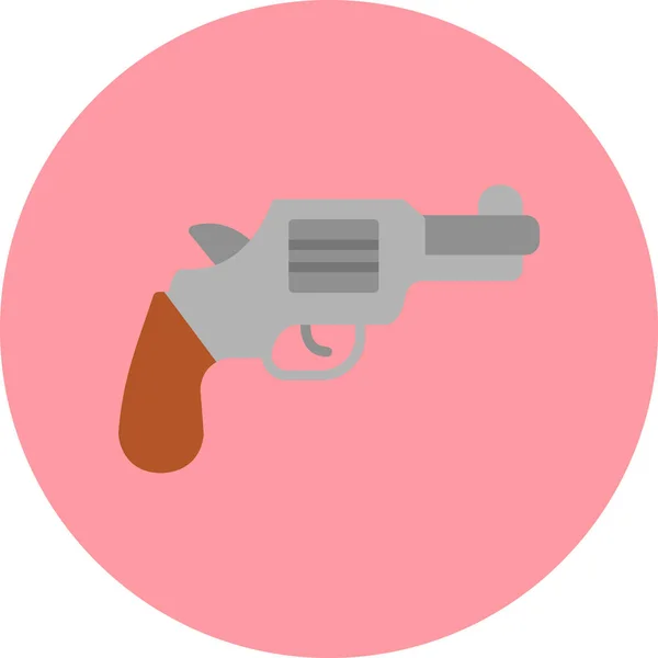 Ilustración Vectorial Icono Arma — Vector de stock