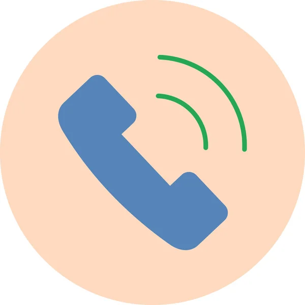Telefon Symbol Vektor Illustration — Stockvektor