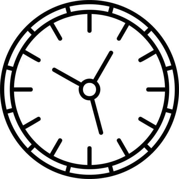 Horloge Illustration Numérique Appareil Smartphone — Image vectorielle