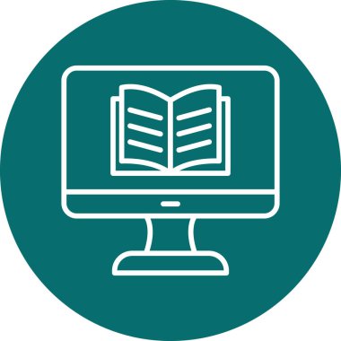 Web simgesi vektör illüstrasyonu