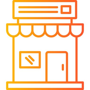 simge vektör illüstrasyonunu sakla