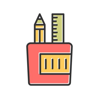 kalem simgesi vektör illüstrasyonu