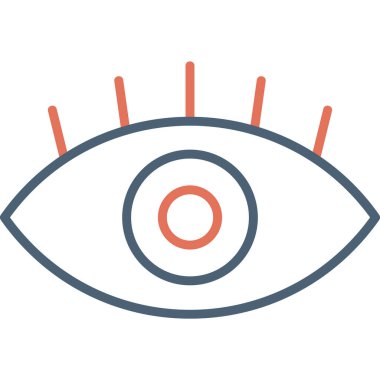 Eye icon modern vector illustration