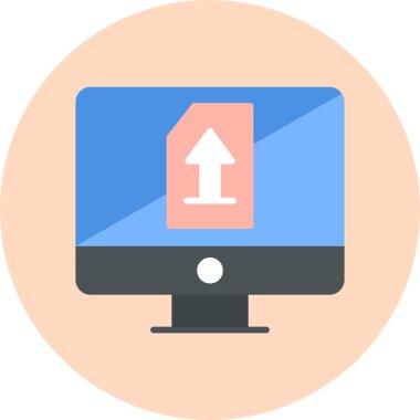 upload File simple illustration icon