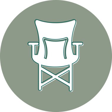 sandalye simgesi çizimi