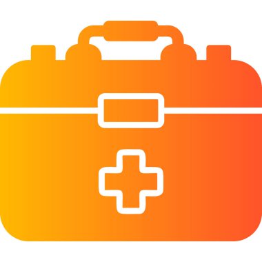 İlk yardım kiti vektör illüstrasyonu