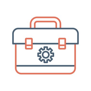 vector illustration of modern Toolbox icon