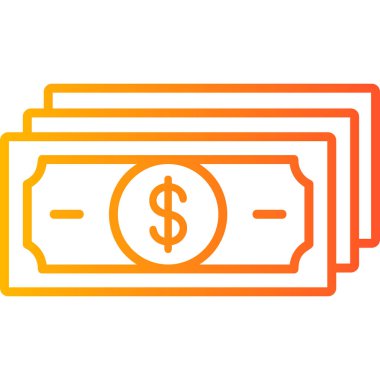 para ve finans kavramı, basit özet vektör tasarımı