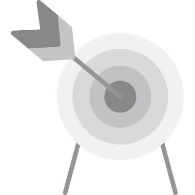 hedef simge vektör illüstrasyonu