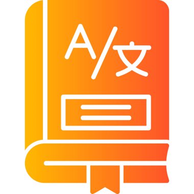 Kitap. Web simgesi basit illüstrasyon