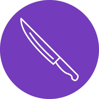 bıçak simgesi vektör illüstrasyonu