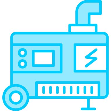 - Araba. Web simgesi basit illüstrasyon