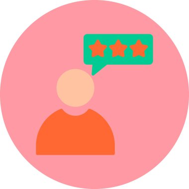 simple icon for web page, Customer Review Rating 