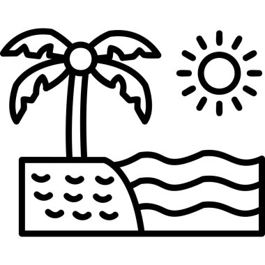 Kumsal. Web simgesi basit illüstrasyon