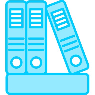 Belgeler. Web simgesi basit illüstrasyon