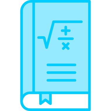 Kitap. Web simgesi basit illüstrasyon