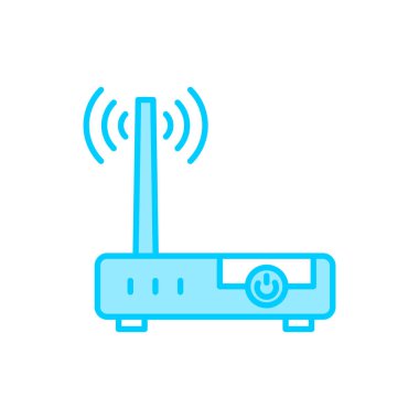 wifi simgesi vektör illüstrasyonu