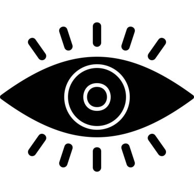 Vision icon modern vector illustration