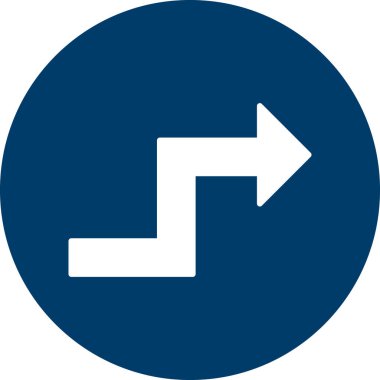 Projeniz için yön ok simgesi