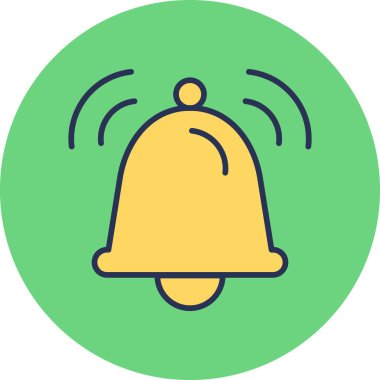 Alarm saat vektör simgesi