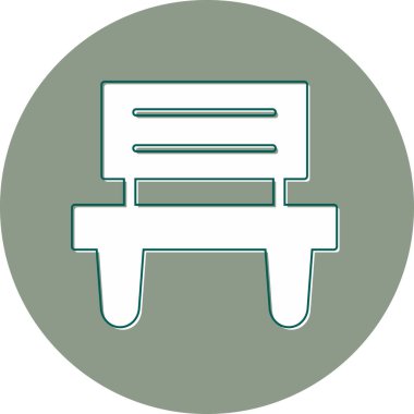 Modern b 'nin vektör illüstrasyonu eksik simgesi