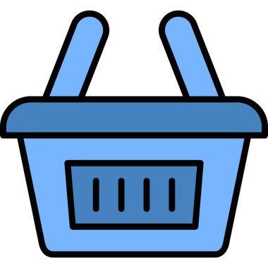 Alışveriş sepeti. Basit tasarım