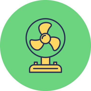 Hayran. Web simgesi vektör illüstrasyonu 