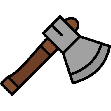 Balta. Web simgesi basit illüstrasyon